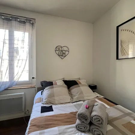 Apartament 2e Etage, F1 Ventile, Wifi, Centre D'angers Avec Vayny *