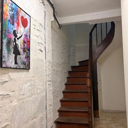 2e Etage, F1 Ventile, Wifi, Centre D'angers Avec Vayny Angers
